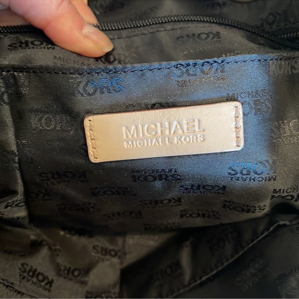 MICHAEL KORS -Jet Set black leather tote- EUC 🖤 - Picture 3 of 11